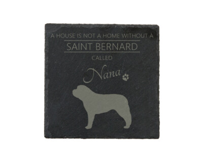 Personalised Slate Coasters - Perfect Gift for Dog Owners & Dog Lovers