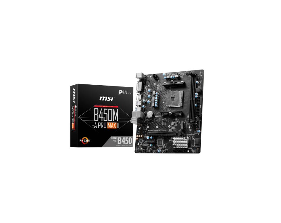 マザーボード MSI B450M-A PRO MAX II B450M-A PRO MAX II | Motherboard | MSI Global