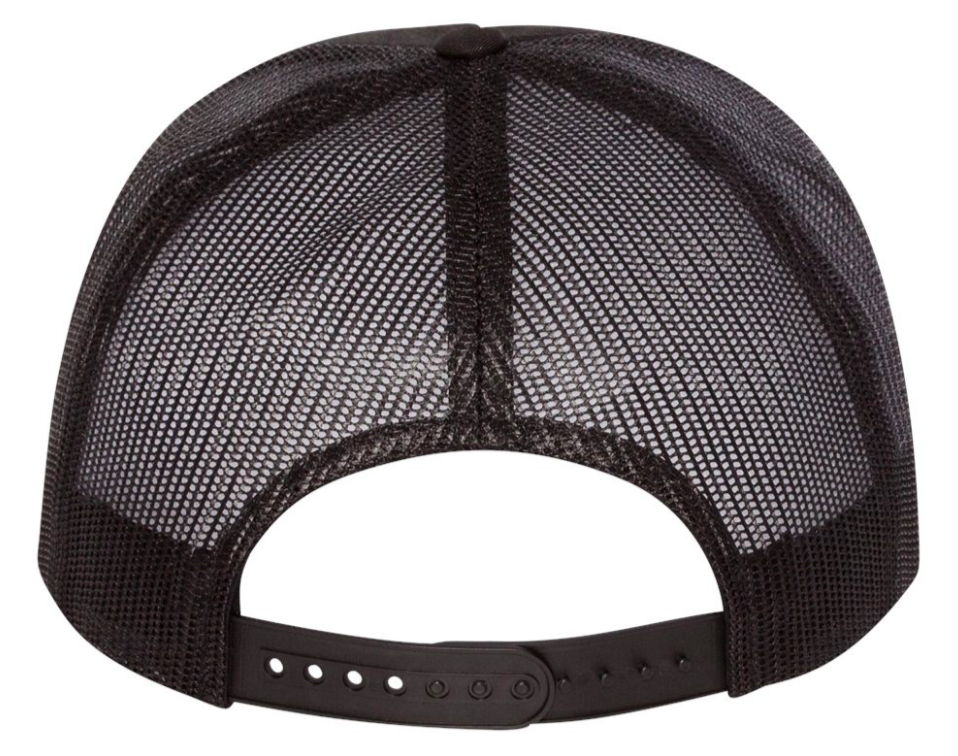 Dodge Ram Car Auto Logo Emblem Printed Black Hat Flat Bill Yupoong Trucker Cap