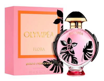 2023-OLYMPEA FLORA INTENSE BY PACO RABANNE-SPR-EDP-2.7 OZ-80ML-AUTHENTIC-FRANCE