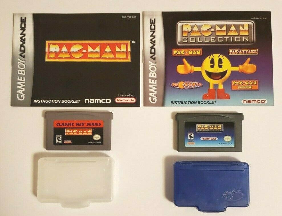 GBA 北米版 Pac Man Collection 中古 完品 状態画像参照 Pac-Man Collection/パックマンコレクション （中古
