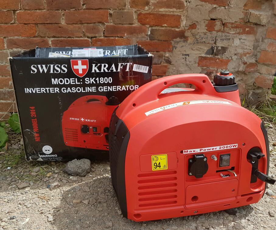 Swiss Kraft Sk 2000 Eu Inverter Power Generator Swiss kraft inverter generator 2kva 2000w | in Thurmaston