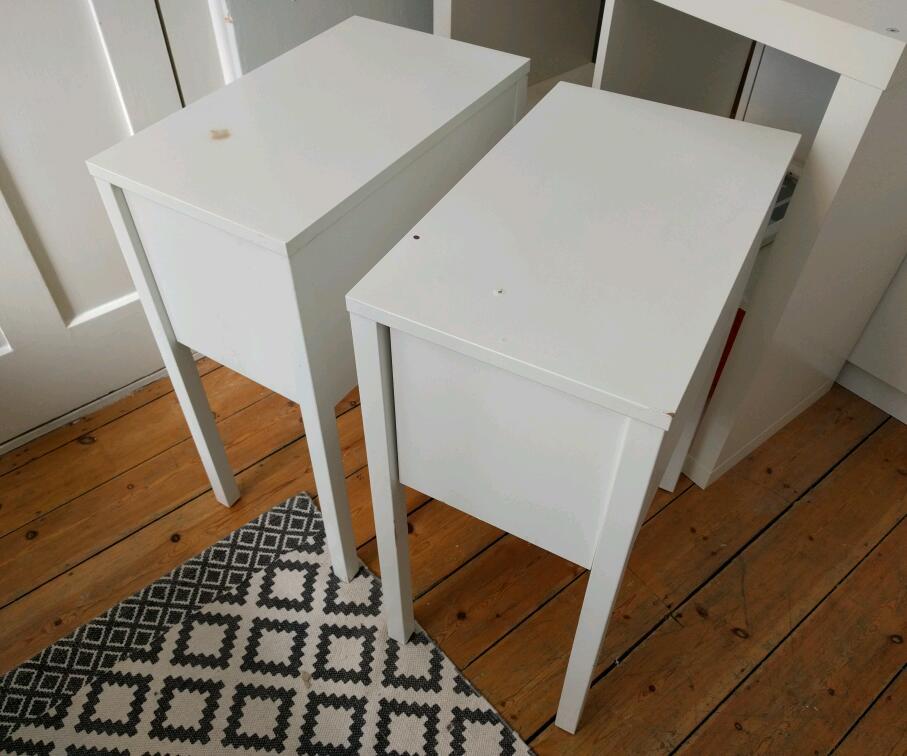 Two Bedside Tables Ikea Nordli in Waterloo, London Gumtree