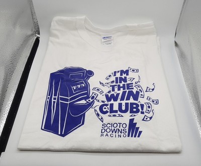 Scioto Downs Racino Columbus Ohio Casino Im In The Win Club XL Adult T-Shirt