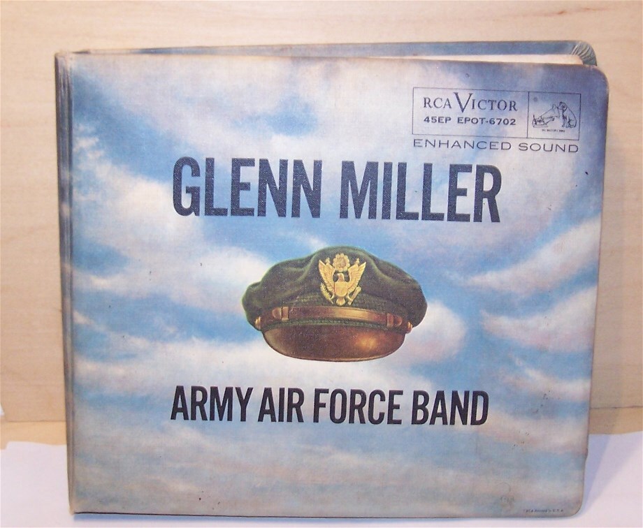 1955 GLENN MILLER ARMY AIR FORCE BAND 45 RPM RECORDS SET -15