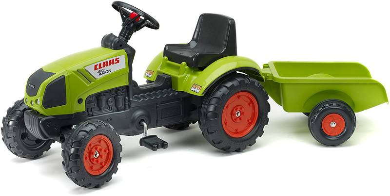 Falquet & Cie – 2040 A – Claas Arion 410/Anhänger – Grün
