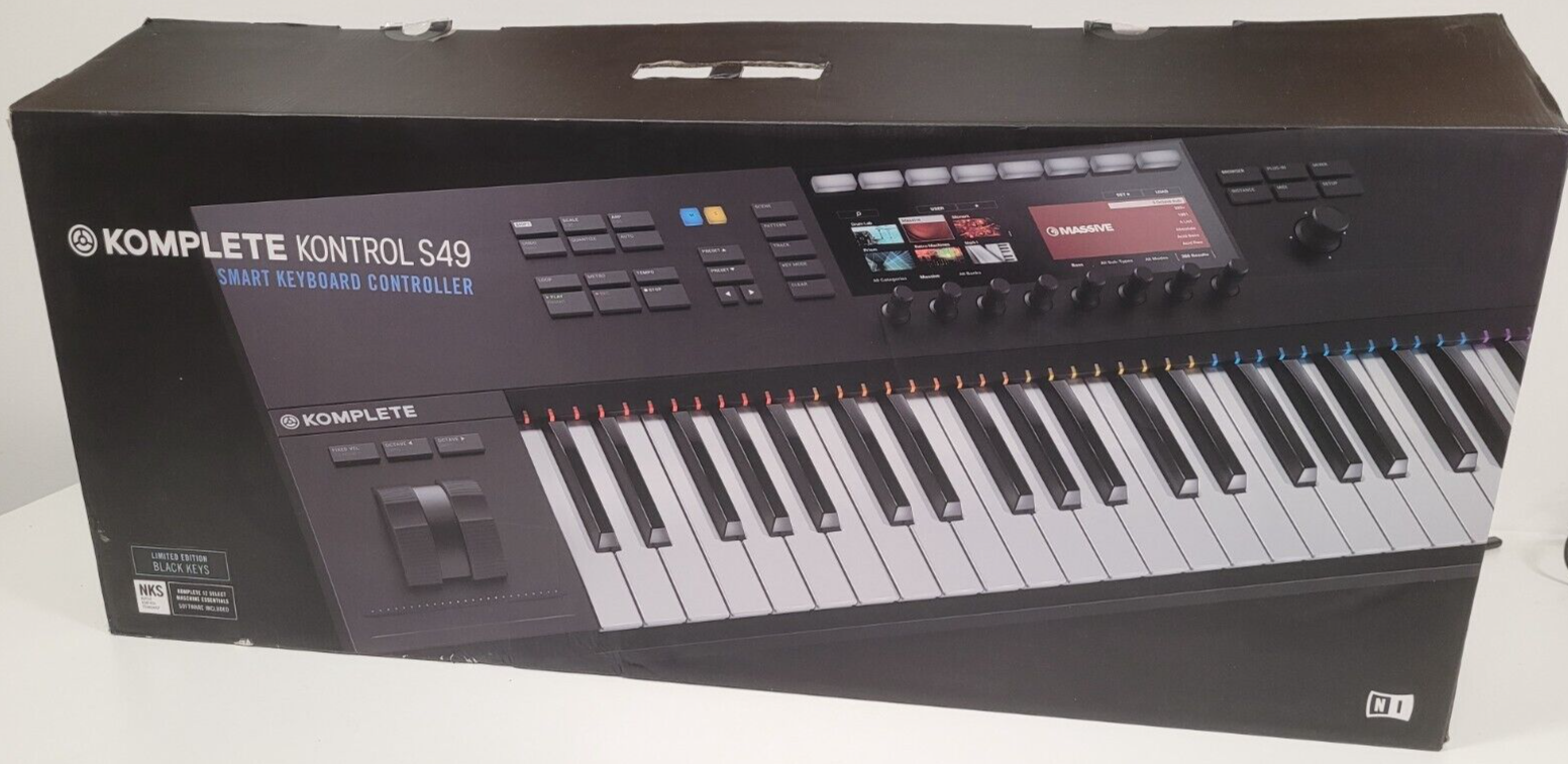 Komplete Kontrol S49 Mk2　Black Edition Native Instruments Komplete Kontrol S49 MK2 Limited Edition