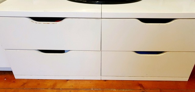 Ikea Bedside table with 2 drawers x 2 | Bedside Tables | Gumtree