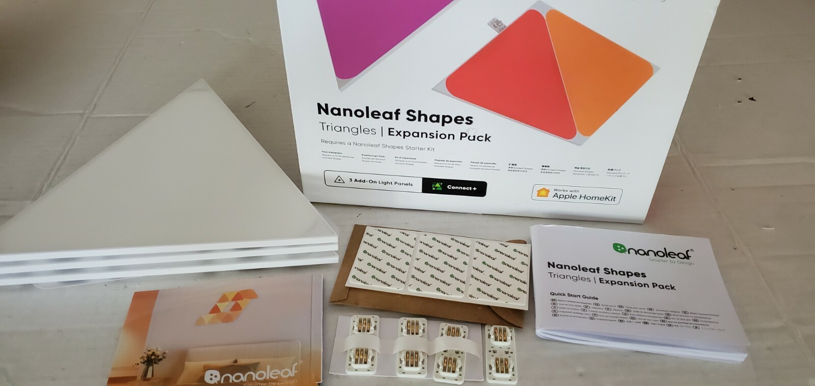 Nanoleaf Shapes Triangles NL47 Multicolor Light Panels