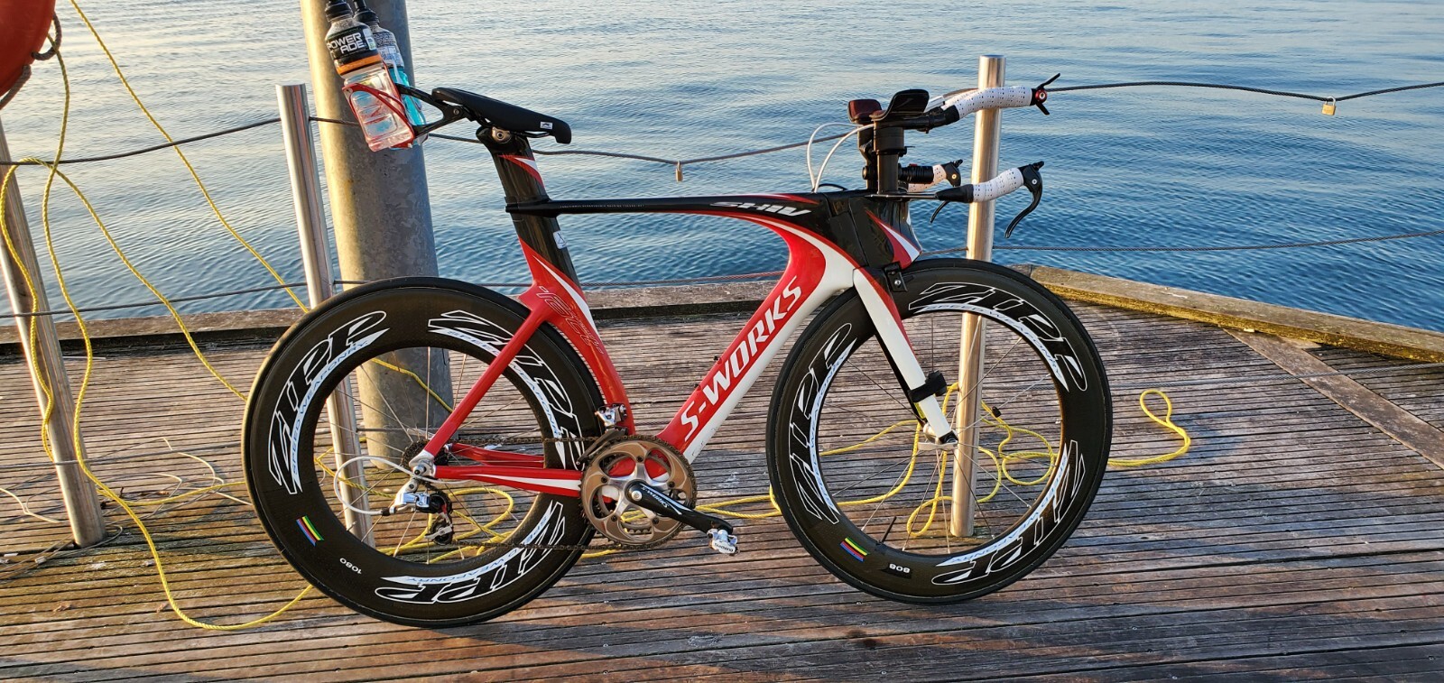 MINT S-WORKS SPECIALIZED SHIV TT BIKE, SRAM RED GROUPSET MINT S-WORKS SPECIALIZED SHIV TT BIKE, SRAM RED GROUPSET