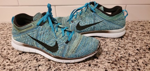 Nike Flyknit ゴルフシューズ ブラック/ターコイズ $_12.JPG?set_id=880000500F