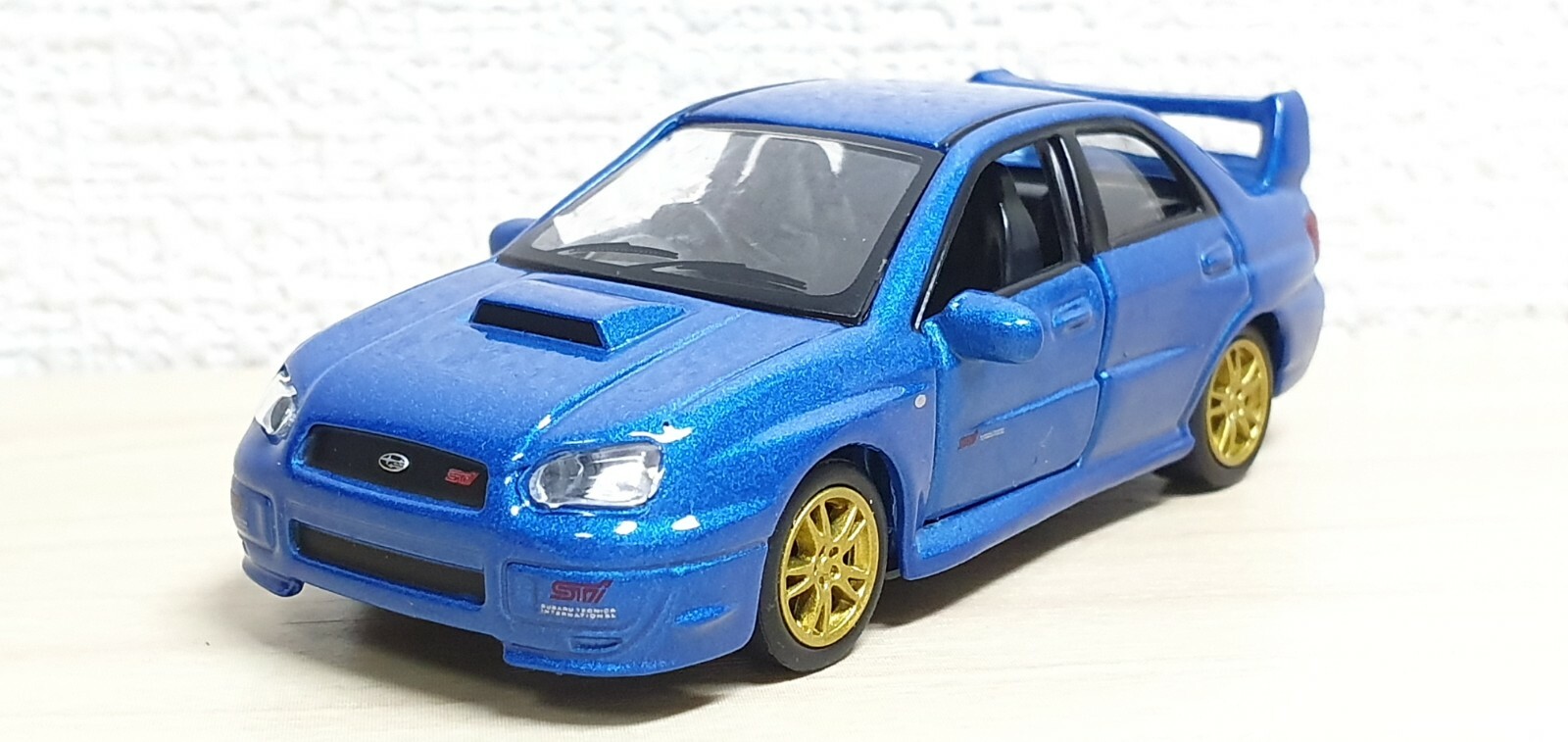 CARNEL 1/43 スバル WRX STI Type S Blue CARNEL 1/43 Subaru WRX STI Type S (VAB) 2018 WR Blue Pearl