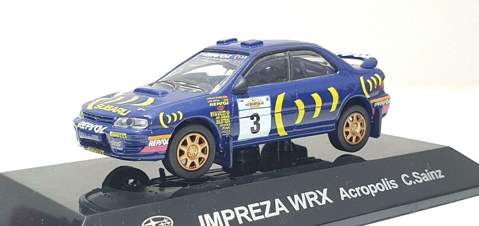 IMPREZA WRC ミニカーセット 1/64スケール　10台 Minicar 1/64 Scale Rally Car Collection Subaru Impreza