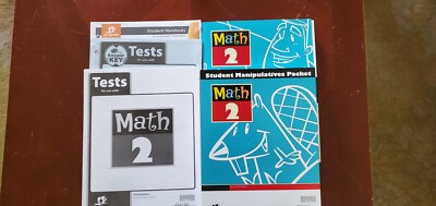 BJU Bob Jones 2nd grade MATH 2 