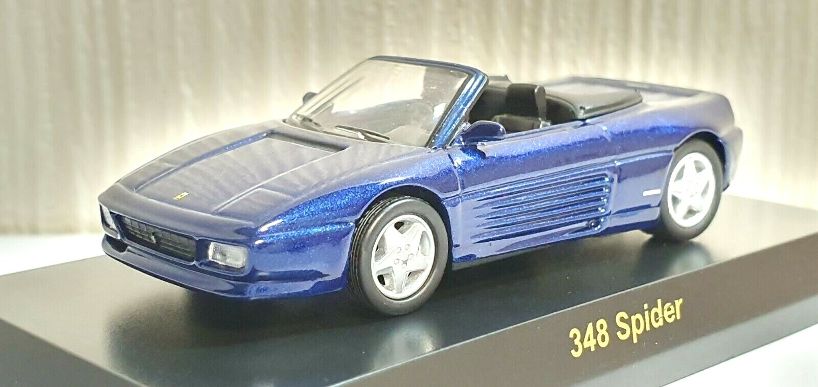 1/64 Kyosho FERRARI 348 SPIDER BLUE diecast car model | eBay