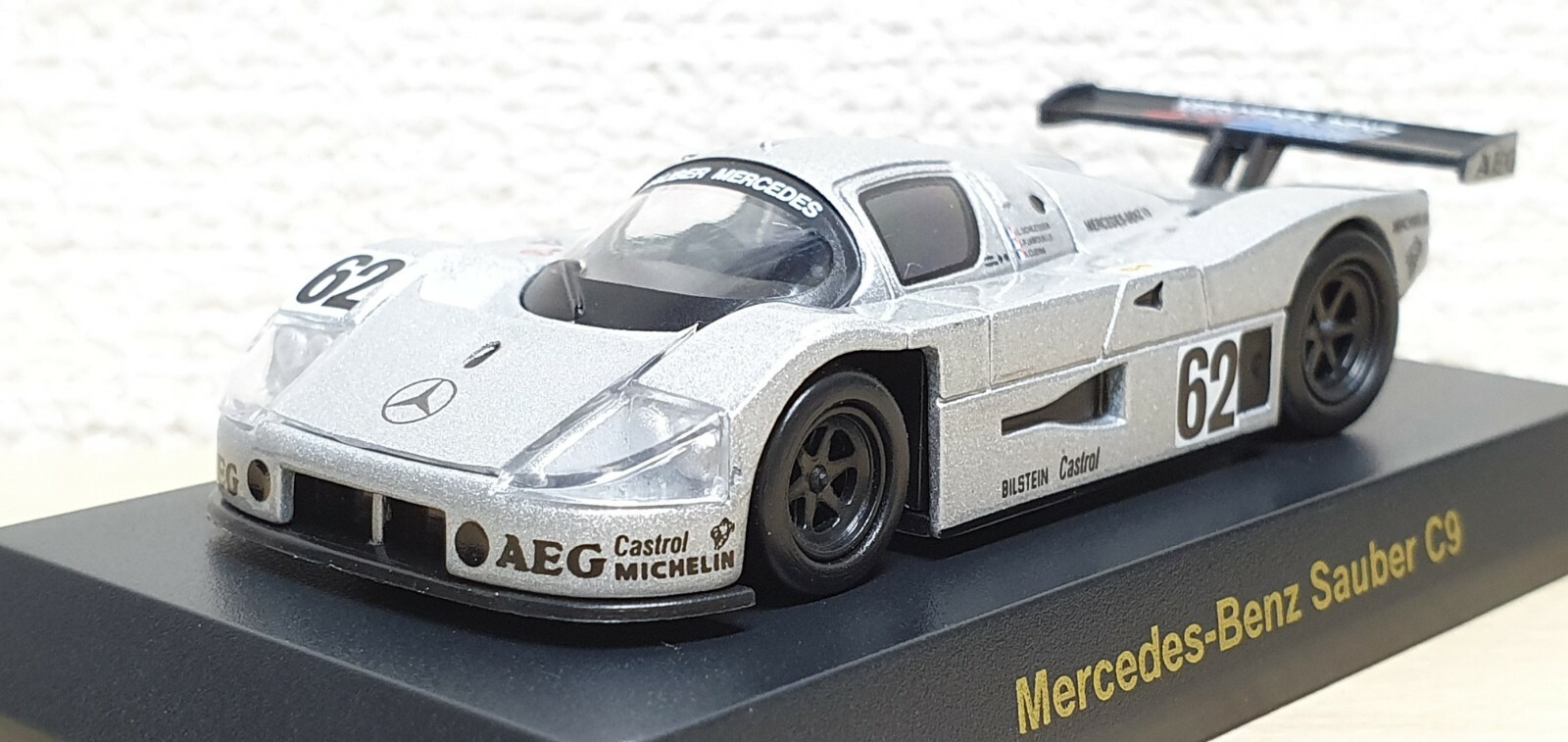 1/64 Kyosho MERCEDES BENZ SAUBER C9 #62 Le Mans diecast car