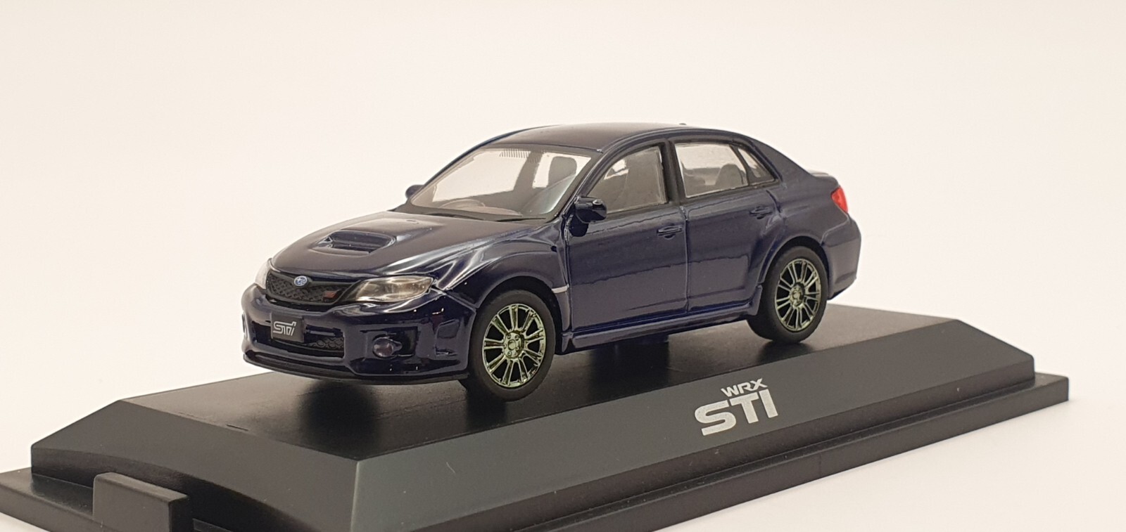1/64 SUBARU IMPREZA WRX STI GV DARK BLUE Japan Dealer