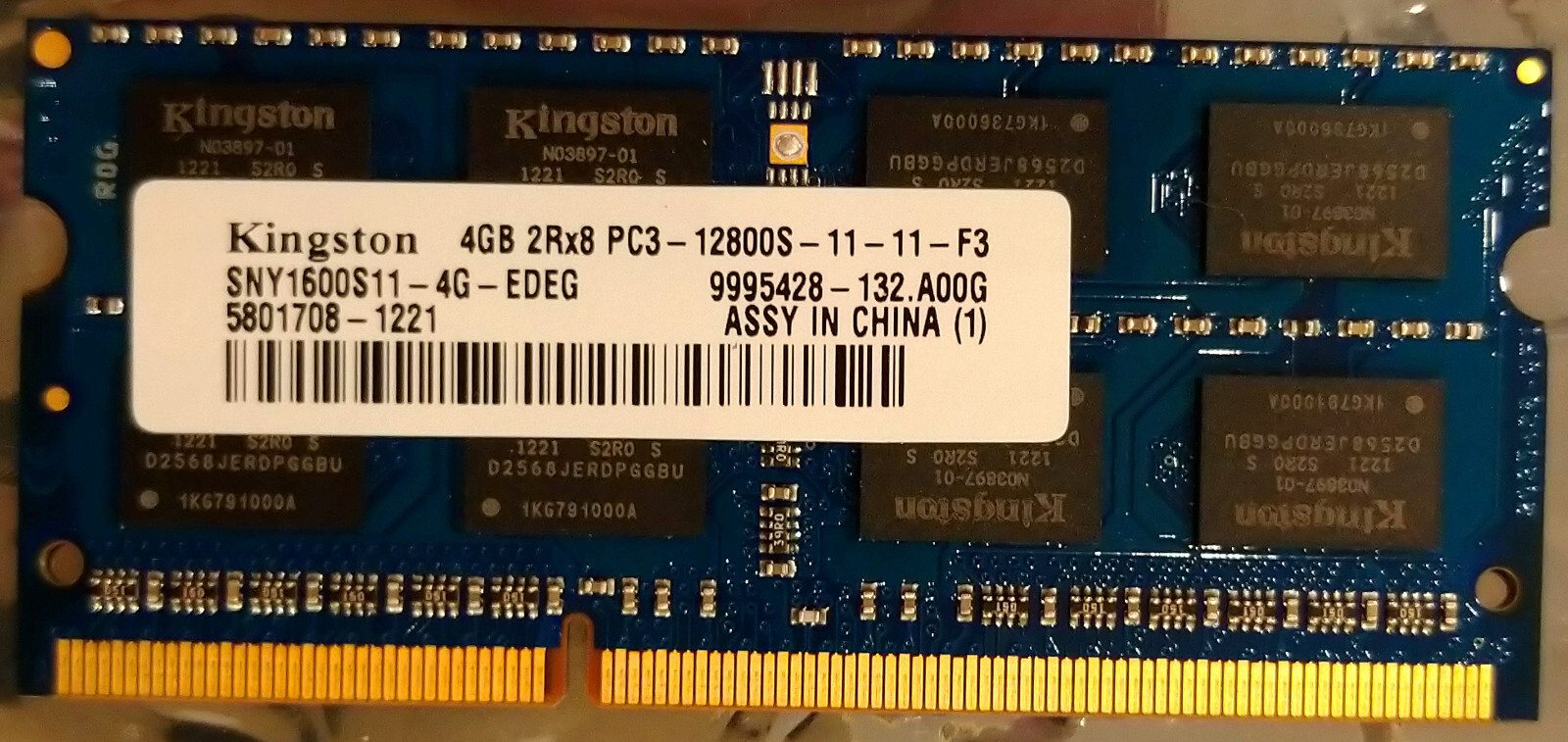 IODATA SDY1600L-4GR PC3L-12800 (DDR3L-1600) 対応ノートPC用メモリー 4GB SDY1600L-Rシリーズ 仕様 | S.O.DIMM（ノートパソコン／スリム