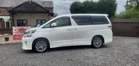 Toyota vellfire 2.4 auto 7 seater japanese import only 18k miles 4.5 grade 2013