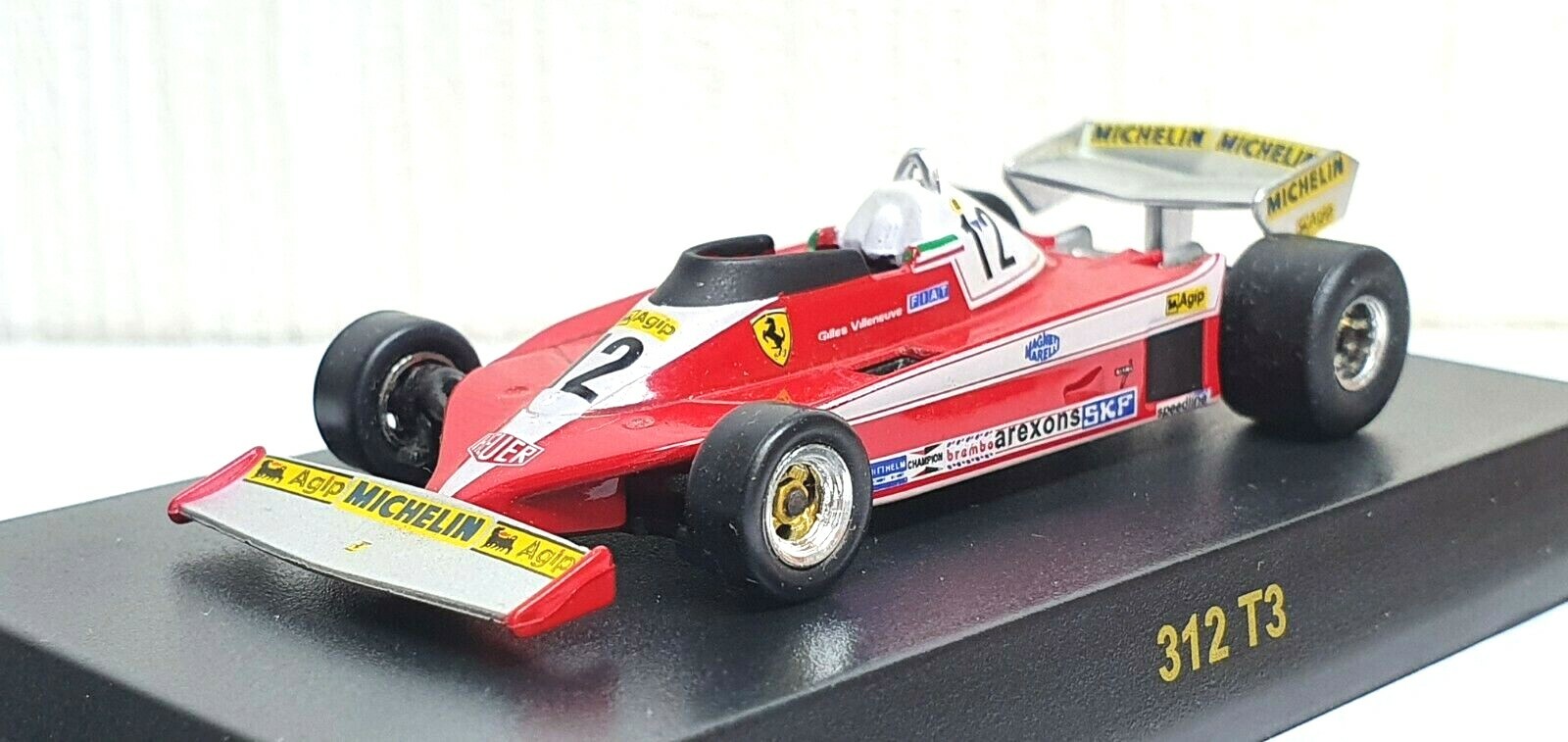 1/64 Kyosho FERRARI F1 1978 312 T3 #12 GILLES VILLENEUVE