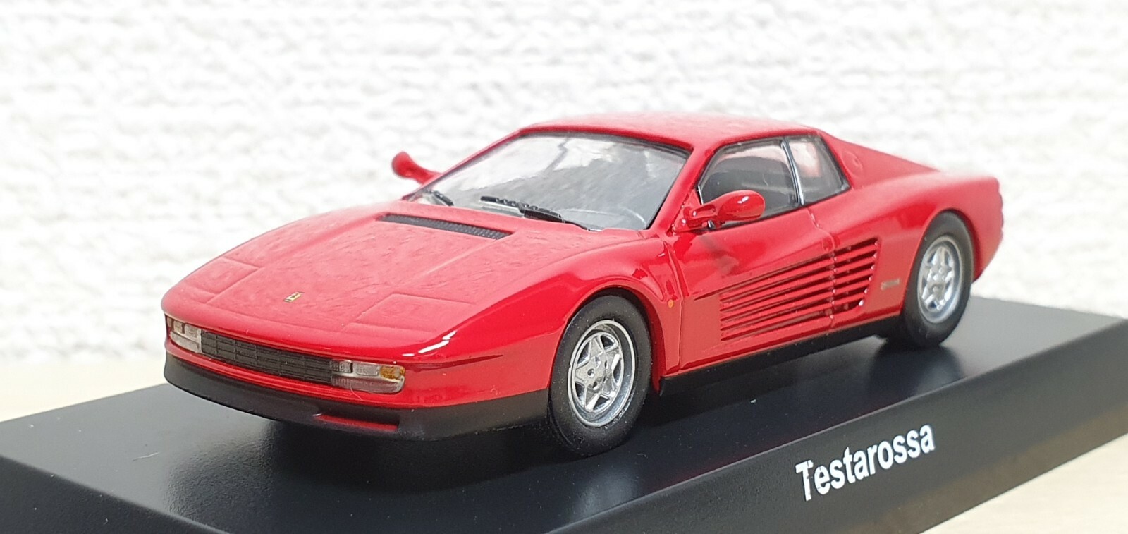 Ferrari Testarossa ミニカー 赤 1/64 Kyosho Ferrari Collection7 Testarossa Red diecast model