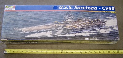 MISB 1/540 Revell USS SARATOGA US Navy Supercarrier