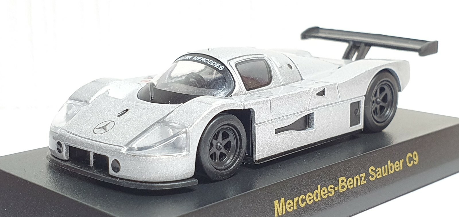1/64 Kyosho MERCEDES BENZ SAUBER C9 SILVER Le Mans diecast 1/64 Kyosho MERCEDES BENZ SAUBER C9 SILVER Le Mans diecast