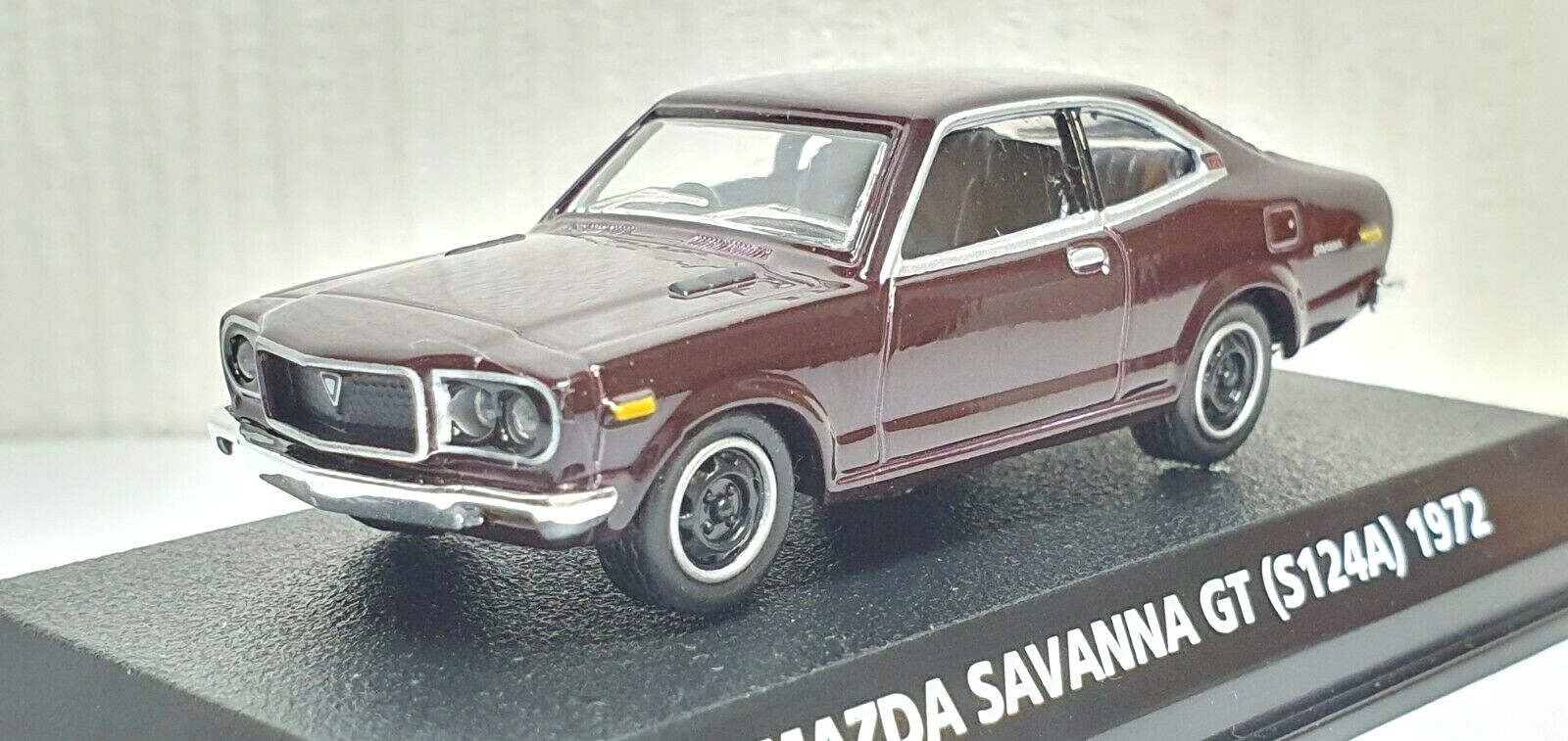 1/64 Konami 1972 MAZDA SAVANNA GT RX-3 BROWN diecast car