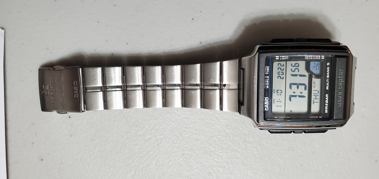CASIO WAVE CEPTOR WV-59RD-1AJF Watch Men Super Illuminator CASIO WAVE CEPTOR WV-59RD-1AJF Watch Men Super Illuminator