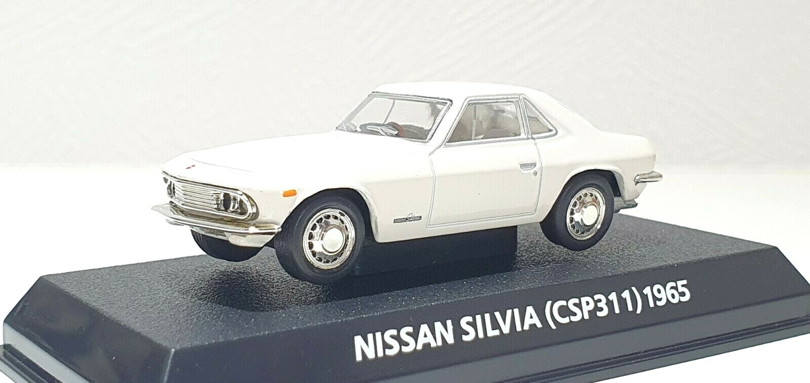 1/64 Konami 1965 NISSAN SILVIA CSP311 WHITE diecast car