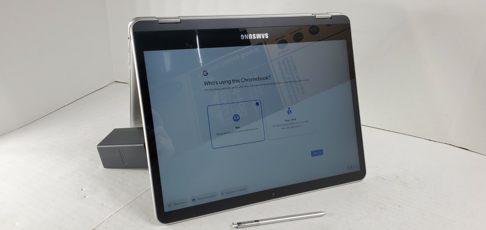 Samsung Chromebook Plus 12.3 ARM 4GB 32GB eMMC Silver