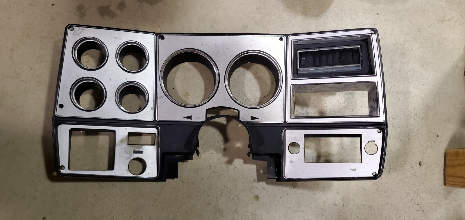73-80 Chevy GMC aluminum DASH GAUGE BEZEL Jimmy Blazer