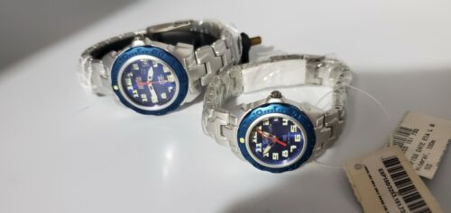 Pre-owned Sector Alutek Exp 150 Match Set Of 2 Watches Men's And Ladies Size