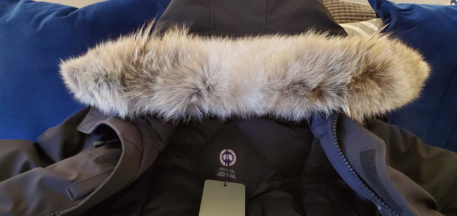 Pre-owned Canada Goose Latest "grey Label" Concept Edition Black  Langford Xl Parka