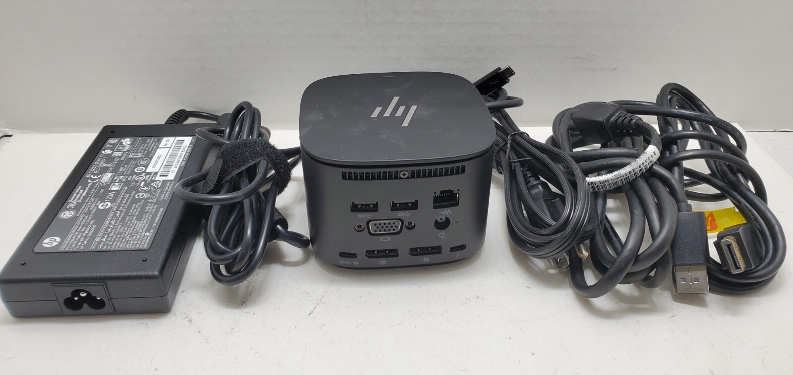 HP Thunderbolt 120W G2 ドック HSN-IX01 Tested Working * HP Bang And Olufsen HSN-IX01 Thunderbolt G2