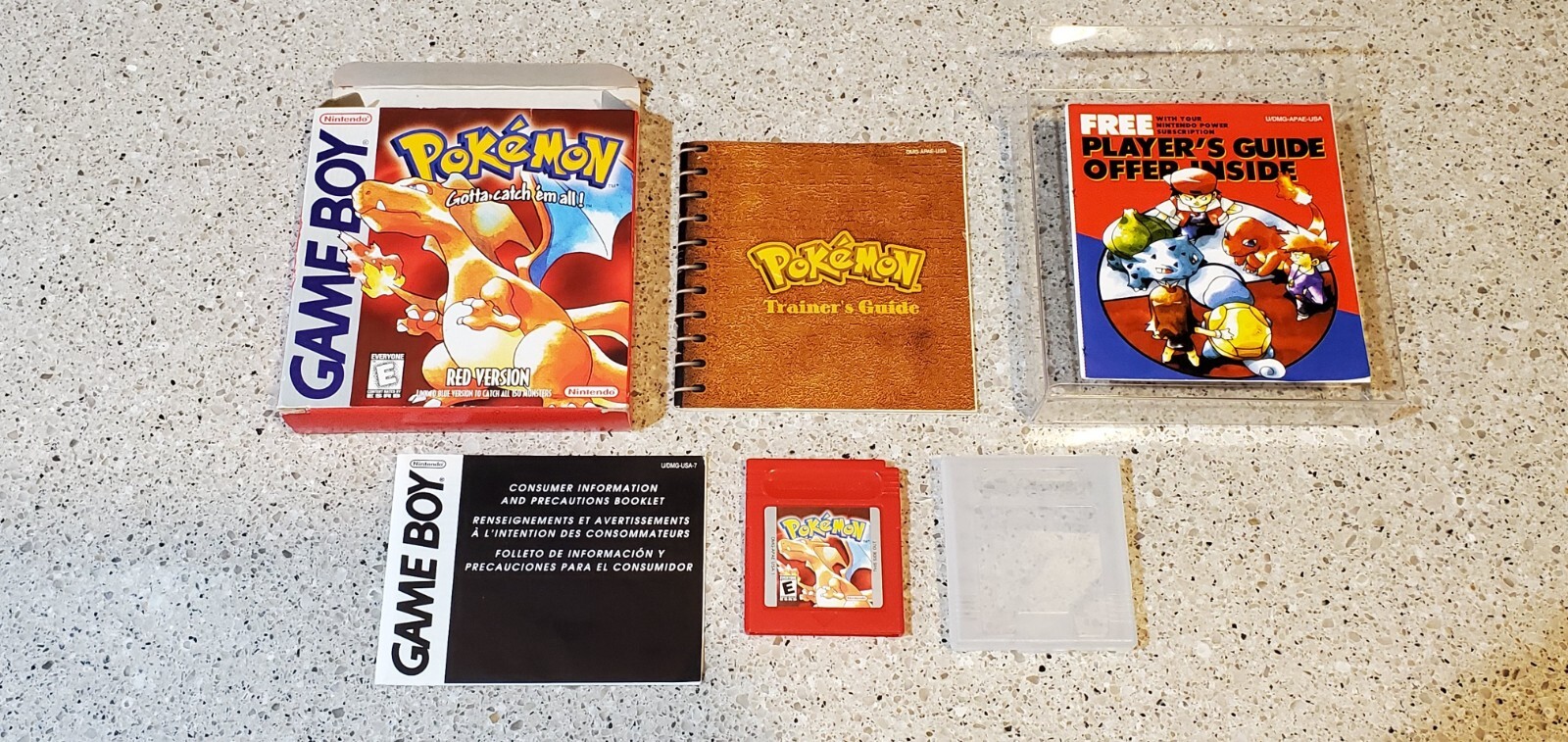 Pokemon Red Version Game Boy Advance Color Complete Box Pokemon Red Version Game Boy Advance Color Complete Box