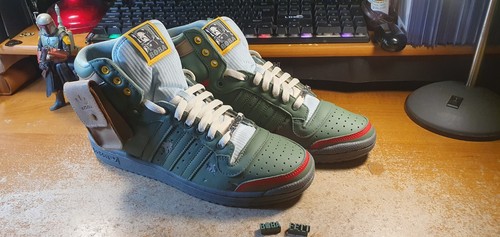 Adidas Top Ten Hi Star Wars Boba Fett Green FZ3465 Fashion Adidas Top Ten Hi Star Wars Boba Fett Green FZ3465 Fashion