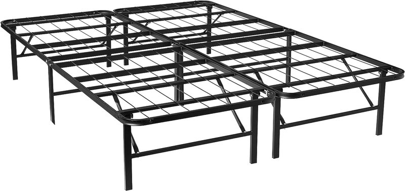 Metal Platform Bed Frame Queen Size 14 Inch Mattress Foundat