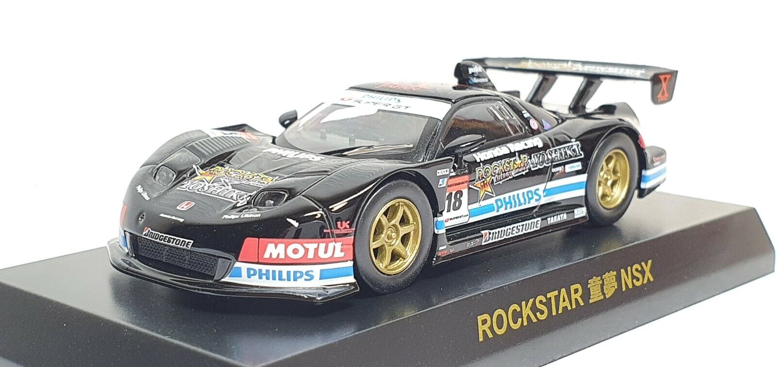 Kyosho 1/64 2009 SUPER GT GT500 HONDA ROCKSTAR DOME NSX #18 Kyosho 1/64 2009 SUPER GT GT500 HONDA ROCKSTAR DOME NSX #18