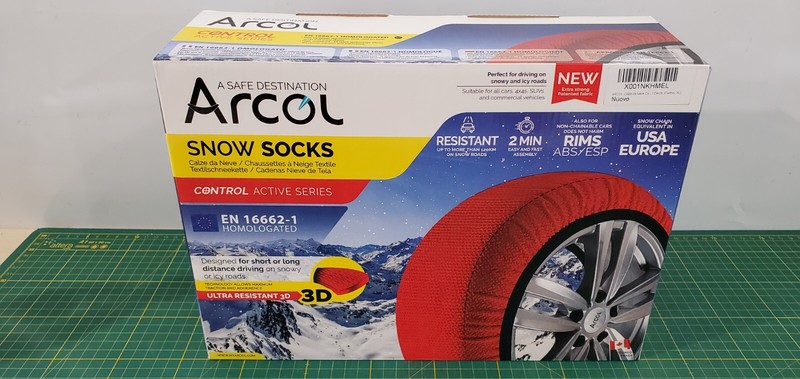 Arcol Control Active Series Xl Textilschneekette En16662-1 FÃ¼R R14-R22
