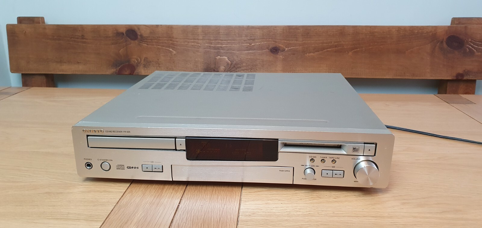 浅沼用 完動品　FR-435 ONKYO CD/MD チューナーアンプ浅沼用 浅沼用 完動品 FR-435 ONKYO CD/MD チューナーアンプ浅沼用