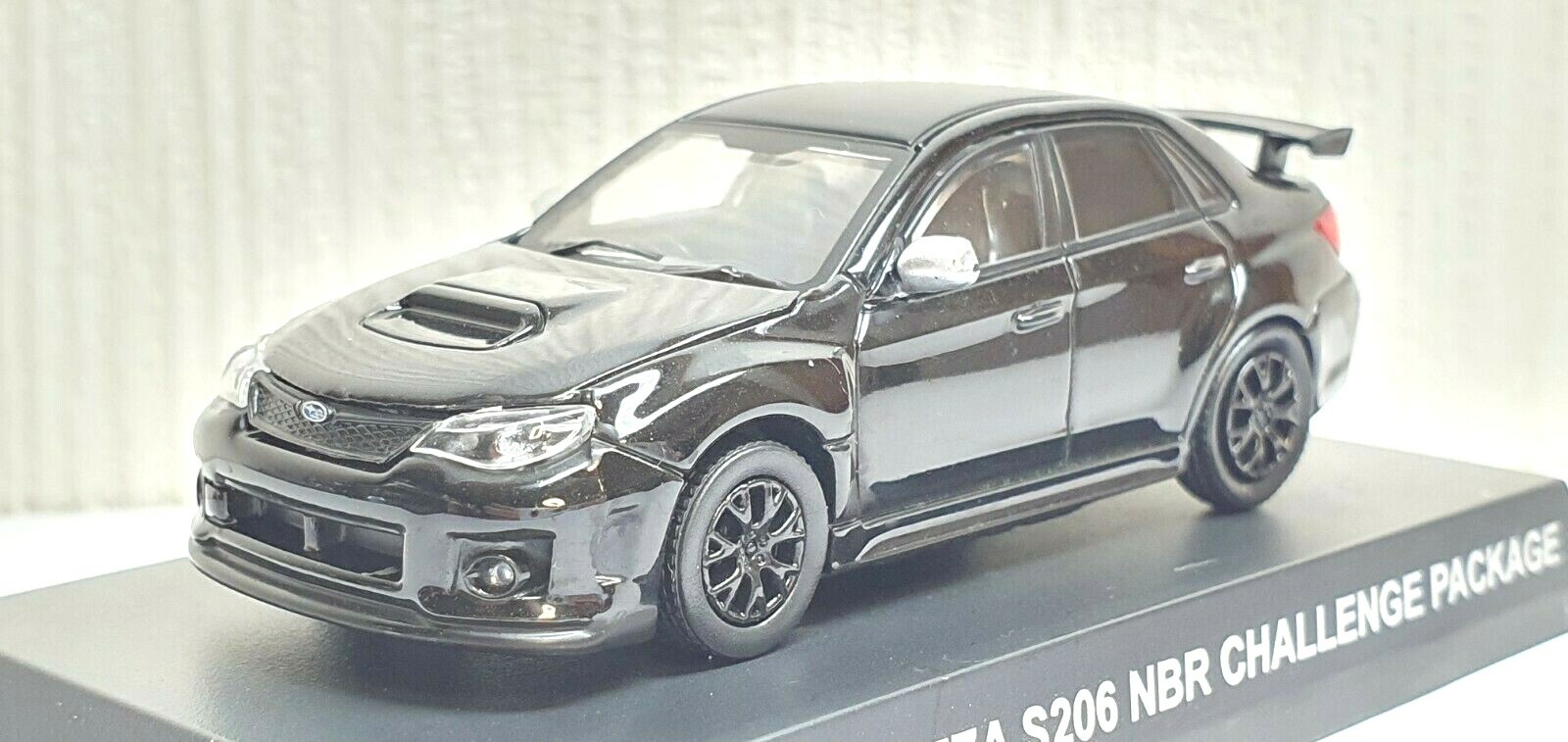 1/64 Kyosho SUBARU IMPREZA WRX STI S206 NBR CHALLENGE BLACK