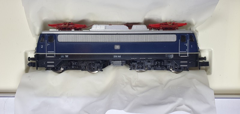 Minitrix N 12448 E10 345 Db Nem 651 Dig. Schnittstelle Ovp