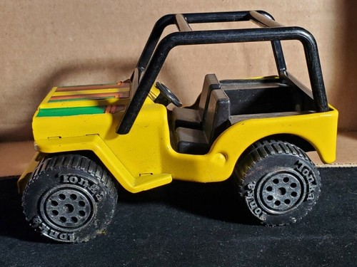 TONKA ジープ Vintage Tan Metal Tonka Jeep Toy | eBay