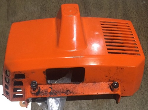 OEM Husqvarna 225B Hand Blower cylinder cover & screws 503874104