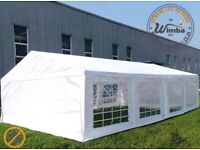 Wimba 4m x 8m NEW COMMERCIAL GRADE PVC Gazebo Marquee Canopy – All sides included