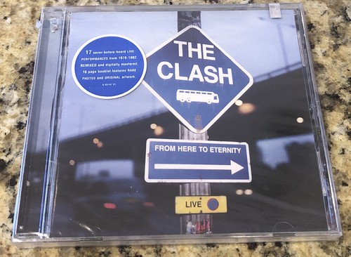 THE CLASH Live: From Here to Eternity 1999 CD Epic EK 65747