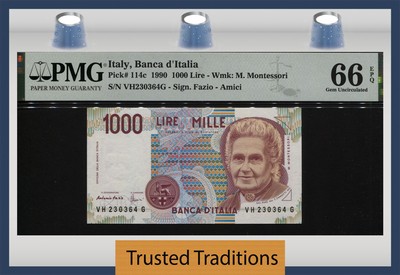 Italy 1000 Lire Vatican
