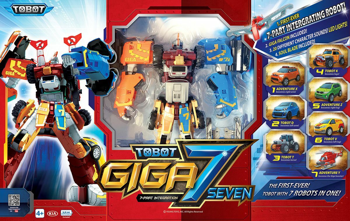 Трансформер young Toys Tobot giga7