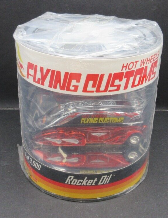 高質 of 1 Edition Limited 3,000 ROCKET CUSTOMS FLYING Wheels Hot ミニカー